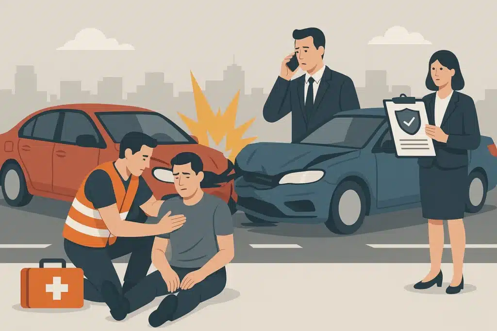 Τι πρέπει να κάνεις μετά από τροχαίο με τραυματισμό